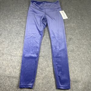 Athleta Elation Ultra High Rise Velvet Tight Women’s Medium Purple Athleisure